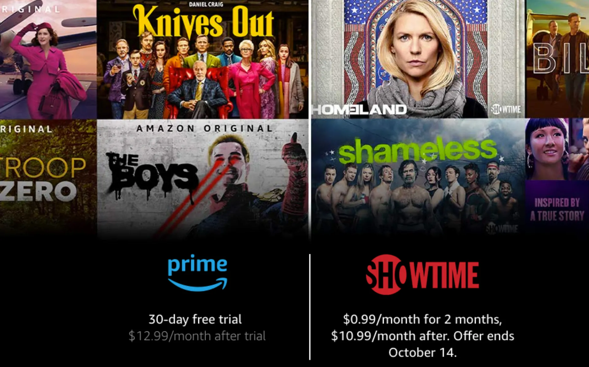 (Expired) Get Showtime for just 99 cents/month for two months (Prime